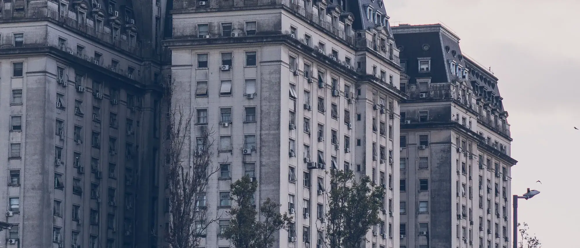 A government ministry building in central Buenos Aires