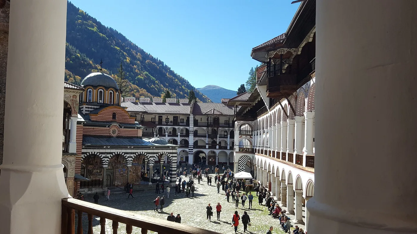 Rila Monastery in western Bulgaria