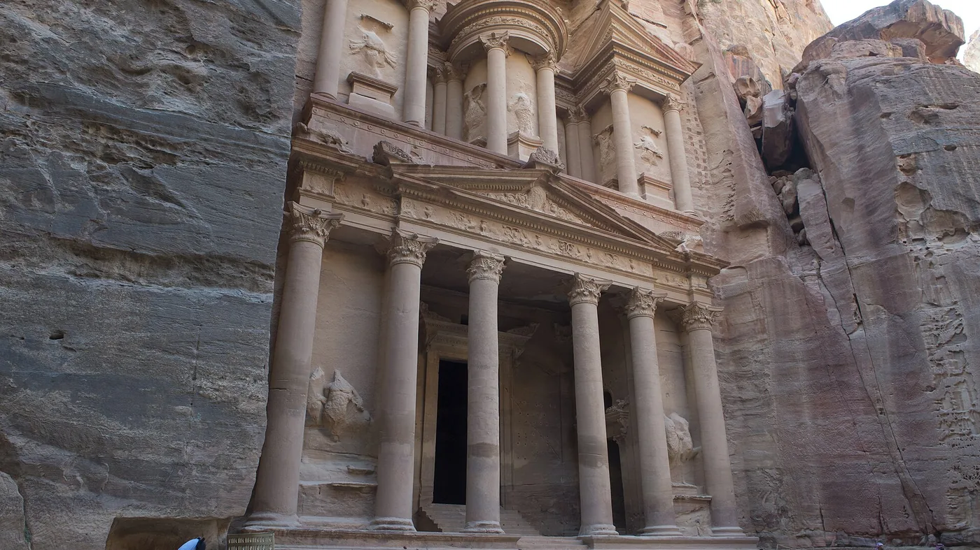 The Treasury at Petra, southern Jordan