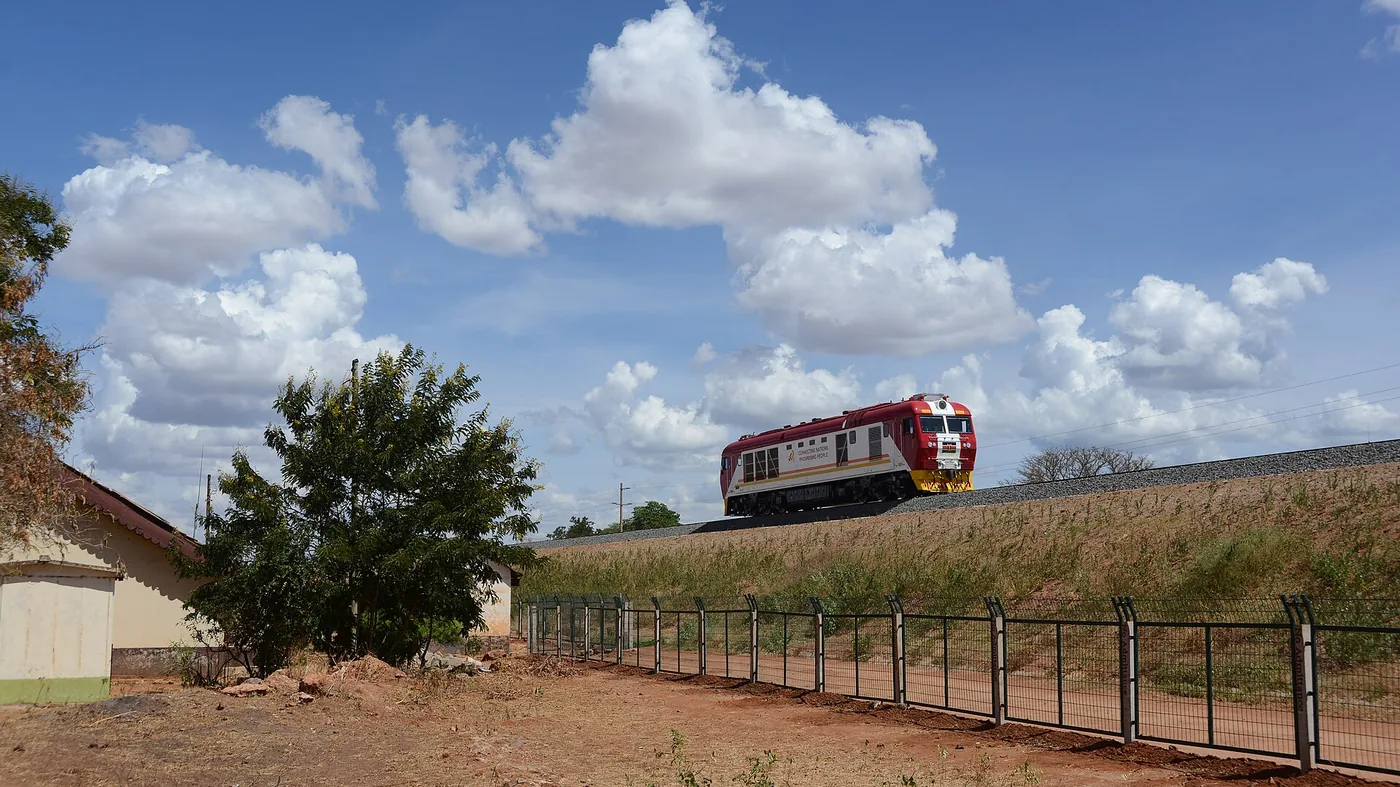 The Nairobi–Mombasa standard gauge railway