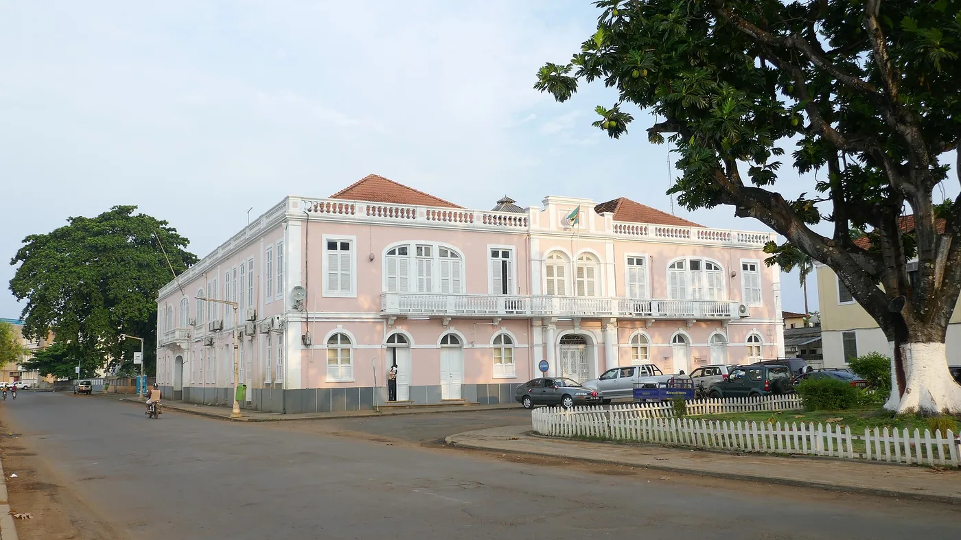 The civil registry and identification office in São Tomé