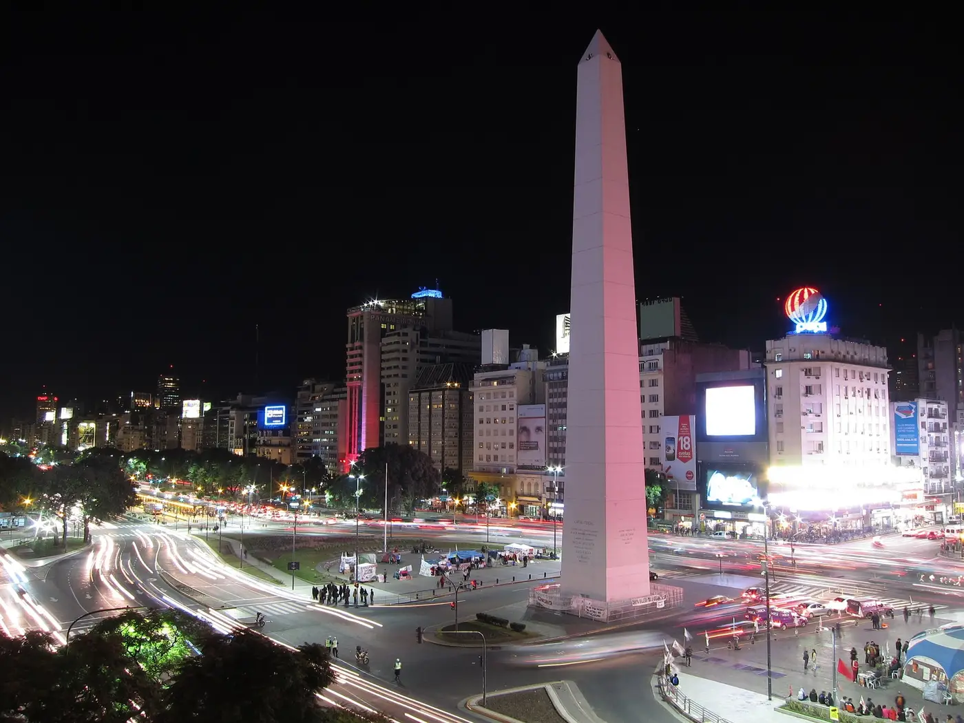 Buenos Aires at dusk